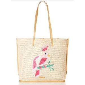Vera Bradley Tote Bag Light Natural Straw